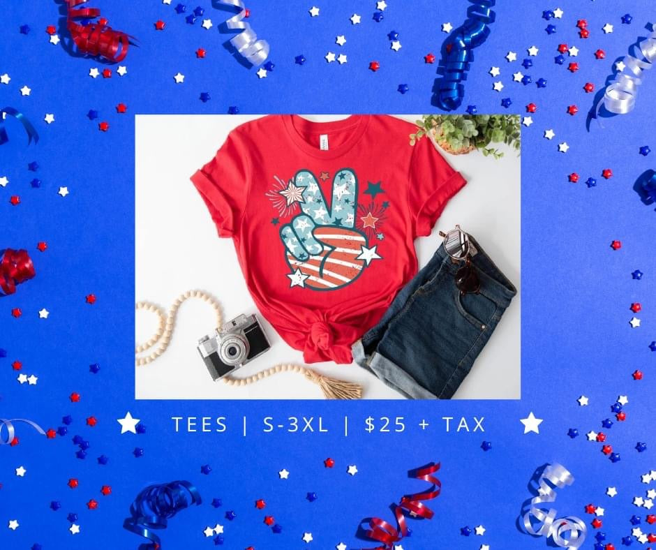 Patriotic Peace - Red
