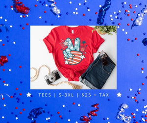 Patriotic Peace - Red