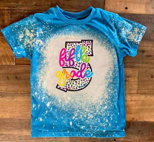 Back to School Grade Level Tee - Kids